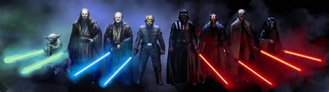 Multiple Display Star Wars Darth Vader Yoda Obi Wan