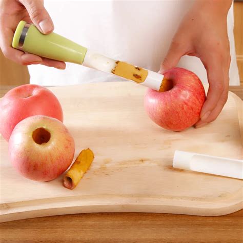 Buy 2pcs New Plastic Fruit Apple Corer Pitter Seeder