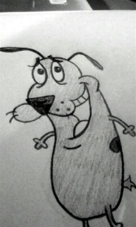 Courage The Cowardly Dog Snoopy Drawings Dogs Fictional Characters