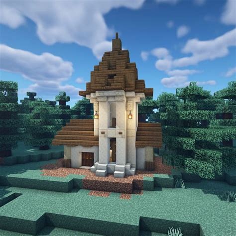 A Simple Starter House By Uleloomc Minecraft Plans Minecraft