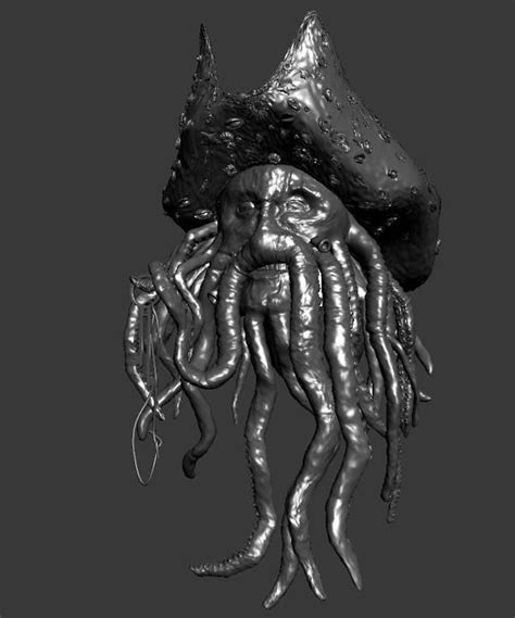 Davy Jones 3d Model 3d Model Cgtrader