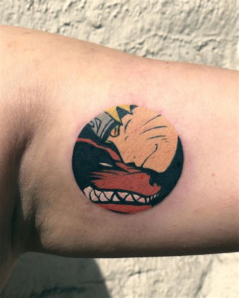 Naruto 🖤 Kurama Tattoo By Dustypast Smalltattoos