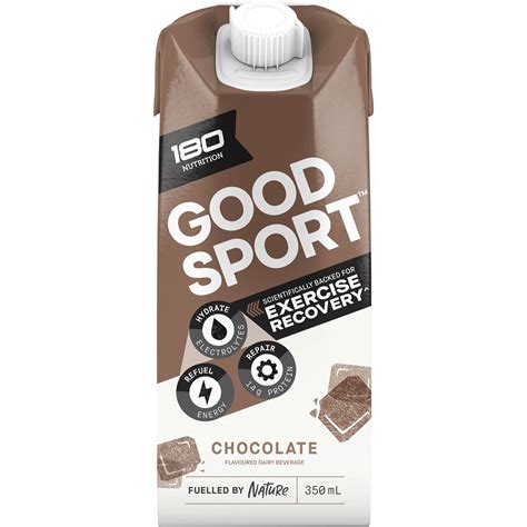 N Good Sport Chocolate Flavoured Milk Ml Woolworths