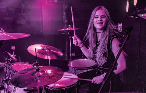 Years Old Musician Alexa Rae Is Shaking Up The Music Industry With Her Drumming Talent