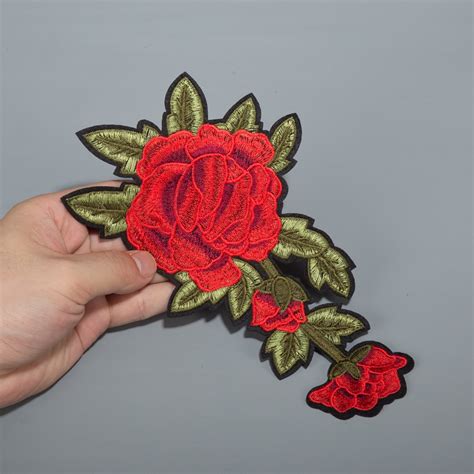 Buy Rose Series Iron On Patches Surpdeco Iron On