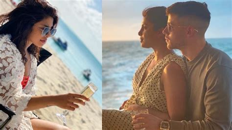 Priyanka Chopra And Nick Jonas Enjoy Vacation On Beach Youtube