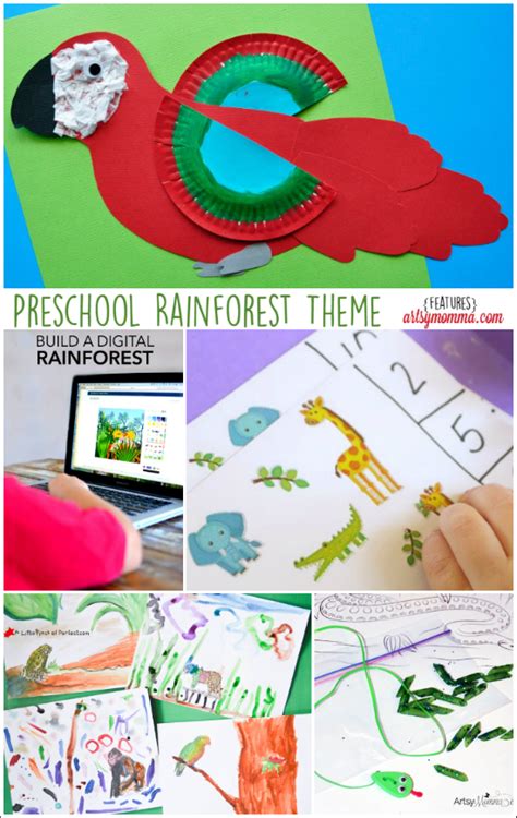 Preschool Activities Rainforest Theme Would Love To Try These With We