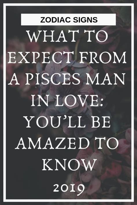 What To Expect From A Pisces Man In Love Youll Be Amazed To Know In