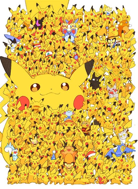 Pikachu Morpeko Morpeko Mimikyu Pichu And 25 More Pokemon And 5