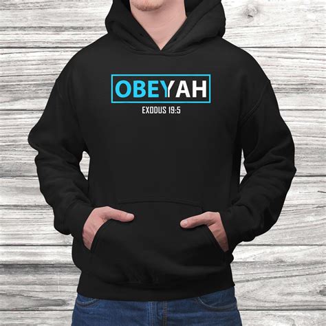 Obey Yah Hebrew Roots Movement Yahweh Yahshua Yeshua Torah Shirt Teeuni