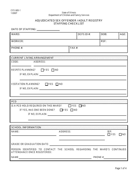 Form Cfs685 1 Fill Out Sign Online And Download Fillable Pdf Illinois Templateroller