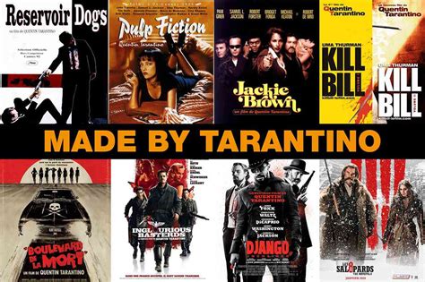 What follows is a complete and comprehensive quentin tarantino filmography, sorted by type of involvement. Tarantino, l'humour et la violence en 8 films ! • SEE Mag