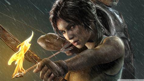 2013 Lara Croft Tomb Raider Ultra HD Desktop Background ...