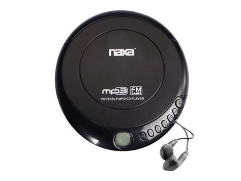 Naxa Npc 320 Slim Personal Mp3cd Player With 100 Second Anti Shock