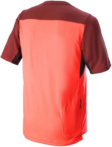 Alpinestars Bicycle Drop 6 V2 Enduro Jersey Met Korte Mouwen Rood L