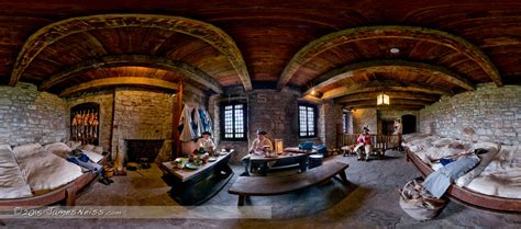 James Neiss Photography Panoramic French Castle Soldiers Barracks