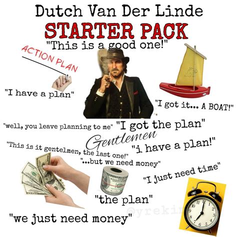 Ive Made A Dutch Van Der Linde Starterpack Reddeadredemption2