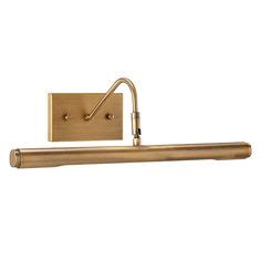 Mixing metal and wood will give your kitchen an industrial style. Richardson Reflector 30 Inch Gold Picture Light House Of ...