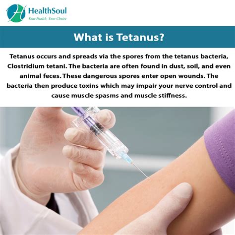Tetanus Symptoms And Treatment Healthsoul