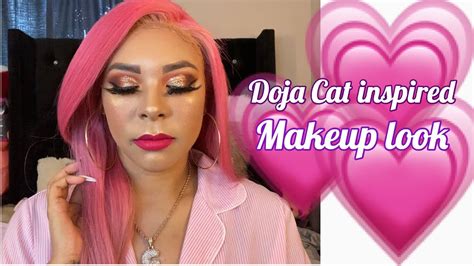 Doja Cat Inspired Makeup Look Youtube