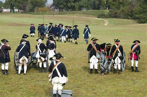 Revolutionary War Re Enactors Editorial Photography Image Of Military