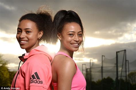 The Hylton And Nielsen Twins Are Great Britains Sprinting Sensations