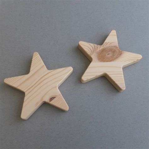 Wooden Star Decoration By Edgeinspired