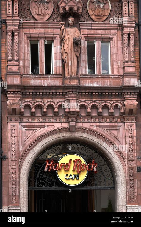 Nottingham City Centre The Hard Rock Cafe Nottingham Stock Photo Alamy