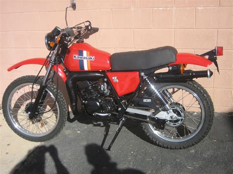 1980 Kawasaki KE 175 in restored condition, vintage, classic, great condition