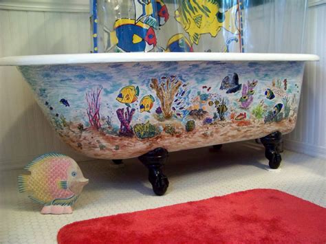 It's important to remember that since this finish is just a top coat, it may chip easily in the future. Daily Painters Of Colorado: "Tub Tunes" Bathtub Painting ...