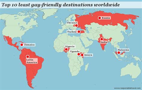Compared to countries where lgbt people are killed for being lgbt, america is pretty friendly. Top 10 least gay-friendly travel destinations. Travel like ...