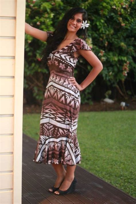 These Dresses Are So Beautiful Lokostyle Samoa Polynesian Dress