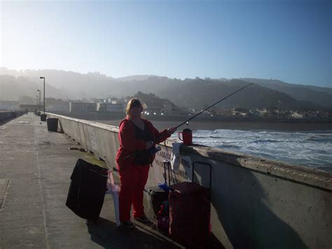Fancypat Fishing At Pacifica Pier