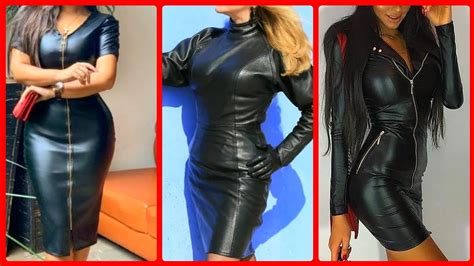 Most Gorgeous And Stunning Tit Leather Bodycon Ideas For Women S Youtube