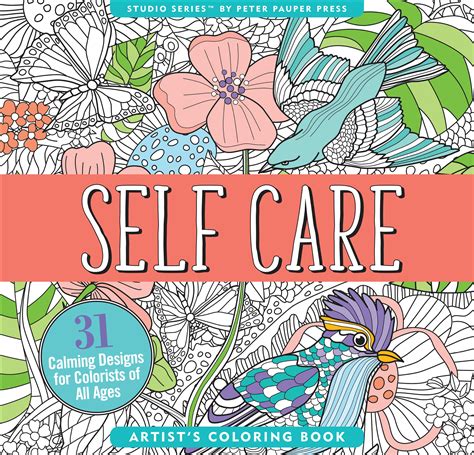 Self Care Artists Coloring Book Peter Pauper Press