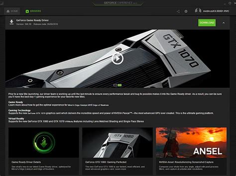 Nvidia Releases The Geforce Experience 30 Beta Software News