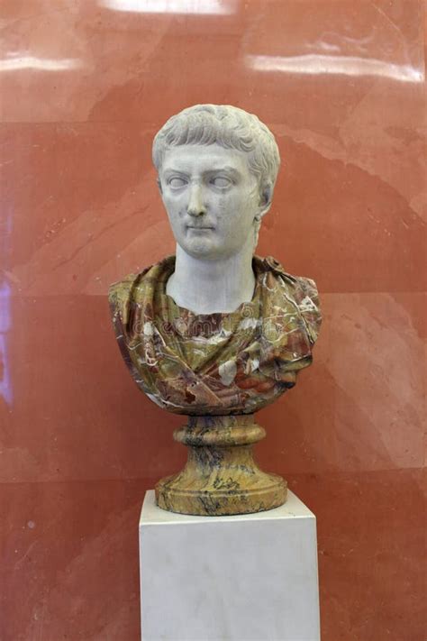 Bust Of The Emperor Tiberius Stock Image Image Of Historical