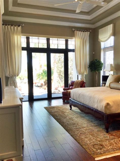 There are a lot of styles, types and combinations of window treatments to think about but make sure you also look at the fabrics themselves, the type and color. Master Bedroom Window Treatments | The House I Build ...