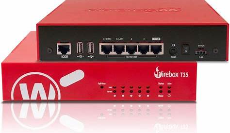 Amazon.com: WatchGuard Firebox T35 with 1YR Total Security Suite