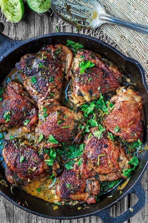 When i get ready to do my favorite pork shoulder recipe which is. Cilantro Lime Chicken Thighs Recipe | The Mediterranean Dish