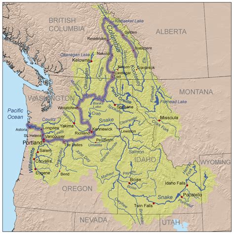 The River Of The West The Columbia Rivers Source In British Columbia