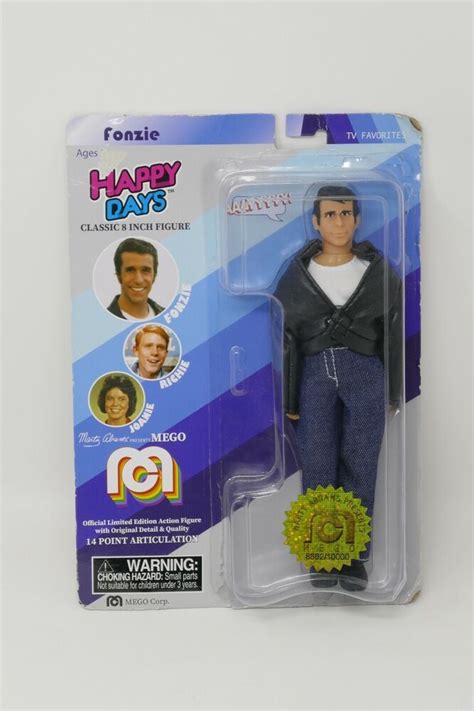 Mego 2018 Happy Days Fonzie Limited Edition 8 Action Figure 8662