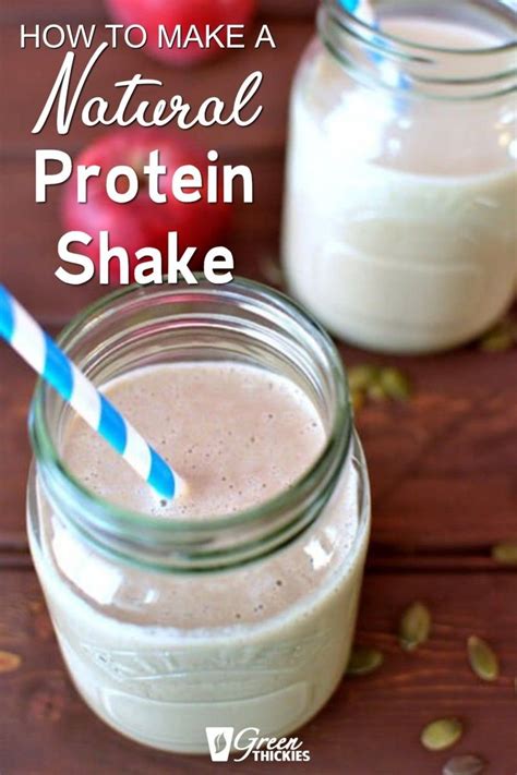 How To Make A Natural Protein Shake Without Protein Powder Paleo