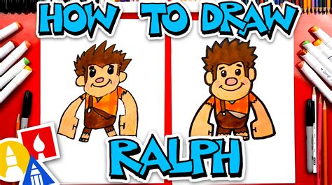 How To Draw Wreck It Ralph Art For Kids Hub