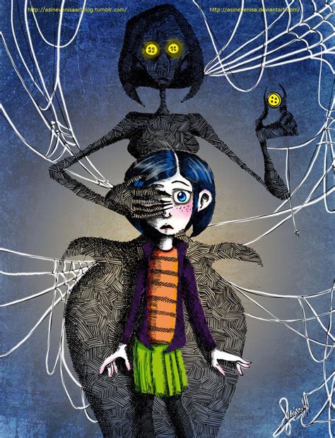 Coraline Art Art Tim Burton Coraline Jones Illustrations Animées