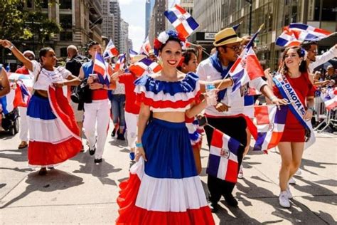 New Yorks Dominican Community Parades Across Upper Manhattan