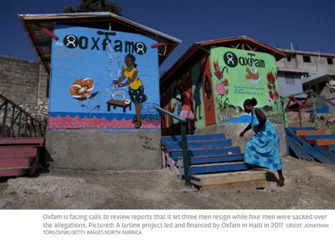 Oxfam Condemns Staff Over Sex Reports In Earthquake Hit Haiti The Haitian Times