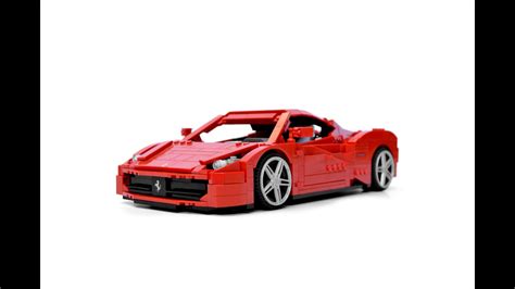 Lego Ferrari 458 Italia Youtube