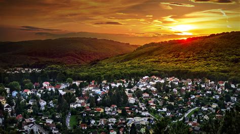 Sunrise Over The Village