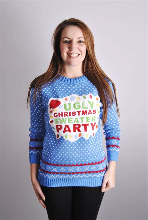 Ladies Ugly Christmas Sweater Party Christmas Jumper